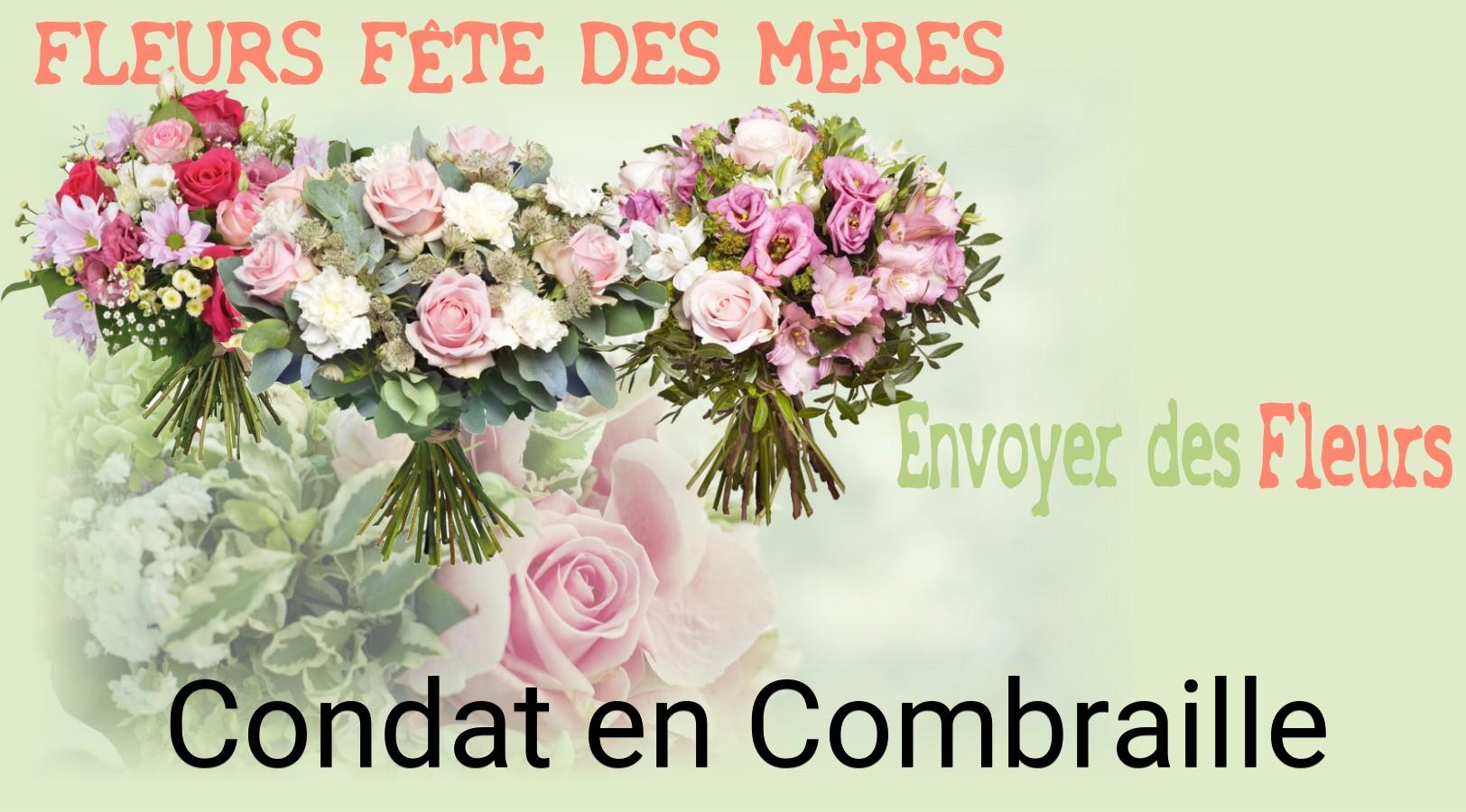 Bouquet de Fête des Mères livré à Condat-en-Combraille